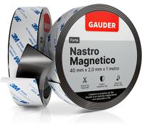 Nastro Magnetico Autoadesivo Forte 1Mx40Mm, Strisce Magnetiche Nastro Calamitato