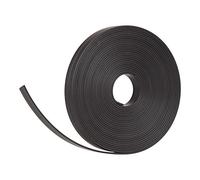 Nastro magnetico di colore nero, lungo 5 metri e largo 10 mm, per lavagne magnetiche, Frigoriferi e whiteboard