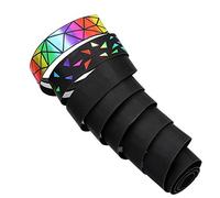 Nastro Manubrio Bicicletta Summer Bici da strada Nastro manubrio in sughero EVA PU Bicycle Rainbow Bar Nastro a barre in bicicletta Anti-vibrazione Anti-vibrazione con 2 bar Plug Accessori ( Material