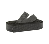 Nastro manubrio Eleven, effetto carbonio nero, con tappi