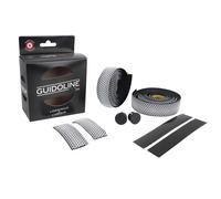 Nastro manubrio - manubrio Velox Ultra Silicone 3D 3,5mm bianco - manopole
