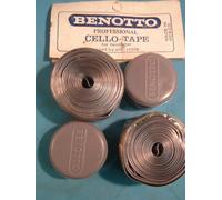 Nastro Manubrio Stradale Grigio Benotto Nuovo Vintage - Una Coppia - NIB