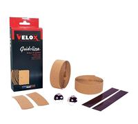 Nastro manubrio Velox Maxi Cork Gel marrone - spessore 2,8 mm.