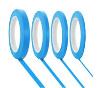 Nastro mascheratura fine line, 4 rotoli, diversi spessori, blu
