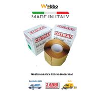 Nastro mastice Cotran Waterseal elettrico in PVC impermeabile ignifugo KC80 3Mt