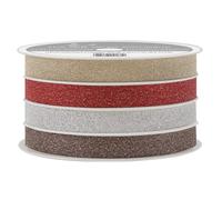 Nastro metallico scintillante The Gift Wrap Company da 3/8 di pollice multicolore