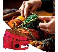 Nastro Metrico da Cucito | Righello Per Il Polso Avvolgibile Della Pelle,Strumento Per La Misurazione Delle Dimensioni Degli Uncini - Per Cucito Maglieria Uncinetto Ricamo Artigianato Tessitura