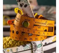 Nastro Metrico da Cucito,Righello Per Il Polso Avvolgibile Della Pelle | Strumento Per La Misurazione Delle Dimensioni Degli Uncini | Per Uncinetto, Maglia, Ricamo, Tessitura E Cucito