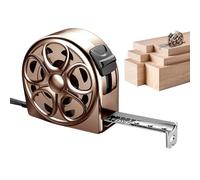 Nastro metrico impermeabile - Righello con blocco istantaneo e design cavo - per righelli con lettura facile e anti-caduta per uso domestico, industriale ed esterno