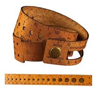 Nastro Metrico In Pelle - Forniture Per Cucito Con Righello In Pelle | Bracciale Per La Misurazione Delle Taglie | per Cucito, Maglieria, Uncinetto, Ricamo, Artigianato, Tessitura e Cucitura