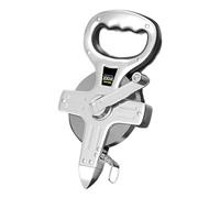 Nastro Misurazione Industriale 50m 100m Durevolezza Strumento Manuale Per L'ingegneria Del Corpo In Acciaio Inossidabile Con Maniglia Per Trasporto Ergonomica Nastro Da Costruzione Portatile