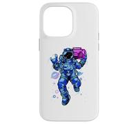 Nastro musicale Astronauta EDM Rave BPM Addict Sober Raver PLUR Custodia per iPhone 14 Pro Max
