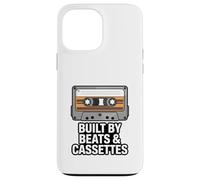 Nastro musicale retrò costruito da Beats And Cassettes Custodia per iPhone 13 Pro Max