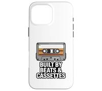 Nastro musicale retrò costruito da Beats And Cassettes Custodia per iPhone 16 Pro Max