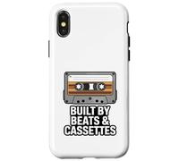 Nastro musicale retrò costruito da Beats And Cassettes Custodia per iPhone X/XS