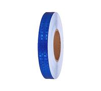 Nastro, nastro riflettente, 1 pollice X33/164 piedi, alta viscosità, riflettore di visibilità, for veicoli, biciclette, vestiti, caschi, cassette postali, blu, 50 m(Blue,50m)