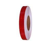 Nastro, nastro riflettente, 1 pollice X33/164 piedi, alta viscosità, riflettore di visibilità, for veicoli, biciclette, vestiti, caschi, cassette postali, blu, 50 m(Red,50m)