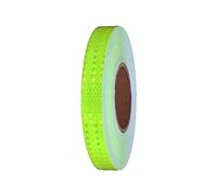 Nastro, nastro riflettente, 1 pollice X33/164 piedi, alta viscosità, riflettore di visibilità, for veicoli, biciclette, vestiti, caschi, cassette postali, blu, 50 m(Fluorescent Green,50m)