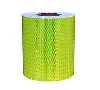 Nastro, nastro riflettente, Nastro di avvertimento adesivo sicurezza notturna for veicoli, biciclette, vestiti, caschi, cassette postali, larghezza 20 cm, giallo limone, 3 m(Fluorescent Yellow,50m)