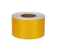 Nastro, nastro riflettente, Nastro di sicurezza for esterni, adesivi riflettenti for biciclette, decorazioni for motociclette, rosso, 3 m(Lemon Yellow,50m)