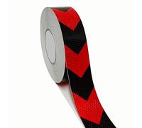 Nastro, nastro riflettente, Nastro riflettente di sicurezza Arrow da 2 pollici x 82 piedi, catarifrangente for veicoli, biciclette, vestiti, caschi, cassette postali, D(C)