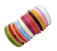 Nastro Organza Kristal 10 Mm Per 50 Metri (Rosso)