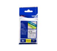 Nastro Originale Brother TZE-231 TZE231 12mm 8 metri Nero su Bianco