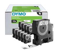 Nastro Originale Dymo S0720830 - 2093098 - 19 mm x 7 m (Nero su Bianco Conf. 10)