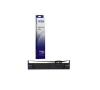 NASTRO ORIGINALE EPSON C13S015610 S015610 15610 Bk Nero