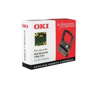 NASTRO ORIGINALE OKI 590 09002316 Bk Nero 5000000 Caratteri