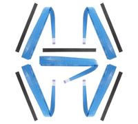 Nastro Overgrip da Tennis Antiscivolo, 5 Pezzi in PU per Racchette | Gioco All'aperto, Riduce lo Scivolamento, Design Colori Semplici, Adatto anche Mazze e Badminton