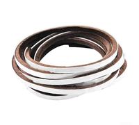 Nastro paraspifferi per porte, 5 m, aiuta a ridurre al minimo il flusso d'aria e il rumore esterno per una vita confortevole (9 mm x 15 mm, marrone)