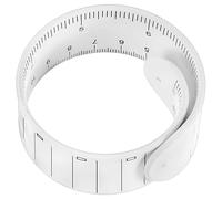 Nastro per appunti in silicone - Memo da polso | Supporto portatile per ospedale riunioni e lezioni - Erasable Wristband per appuntamenti - bianco, flessibile, durevole, facile da pulire, 1 pezzo, Pro