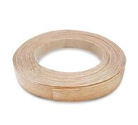 Nastro per bordatura termoadesiva in vera rovere, 20 mm x 15 m, nastro per impiallacciatura in legno pre-incollato, con ferro da stiro per scaffali, armadi, armadi, porte, telaio scrivania