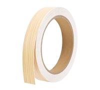 Nastro per bordi in melammina, 18 mm, 10 m, autoadesivo, per mobili, mobili, piani di lavoro, armadi, scrivanie, mensole, pannelli in legno