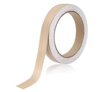 Nastro per bordi in melammina, 18 mm x 10 m, in vera quercia, autoadesivo, da applicare con ferro da stiro, pre-incollato, per mobili, cucina, piano di lavoro, armadi, scrivanie, mensole, pannelli