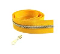 Nastro per cerniere in nylon da 1 a 10 metri 5# per cucire, kit di riparazione per cursori di chiusura per borse per indumenti, accessori fai da te,Colore 18,Cursore da 1 metro e 1 pezzo