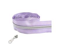 Nastro per cerniere in nylon da 1 a 10 metri 5# per cucire, kit di riparazione per cursori di chiusura per borse per indumenti, accessori fai da te,Colore 39,Cursore da 1 metro e 1 pezzo
