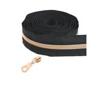 Nastro per cerniere in nylon da 1 a 10 metri 5# per cucire, kit di riparazione per cursori di chiusura per borse per indumenti, accessori fai da te,Colore 20,Cursore da 1 metro e 1 pezzo