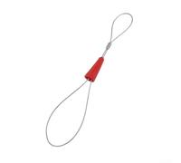 Nastro per estrattori di cavi per estrattore di bobine per accesso al filo in installazioni elettriche, pareti, pavimenti e soffitti, con copertura sicura in filo rosso e meccanismo a molla solido