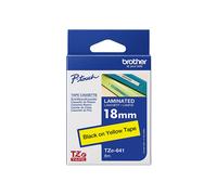 NASTRO PER ETICHETTATRICE BROTHER TZE-641 - Etichette laminato TZe, plastica, 18 mm x 8 m, compatibili P-touch