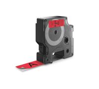 Nastro Dymo 45807 (S0720870) - Nero su rosso (19 mm)