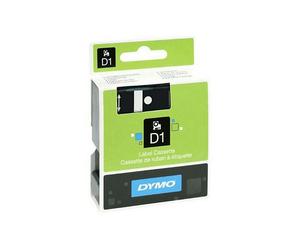 NASTRO PER ETICHETTATRICE DYMO D1 DURABLE (19 MM) DYMO D1 - 19 mm nero su bianco