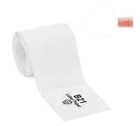 Nastro per etichettatrici compatibile con NIIMBOT B21/B1/B3S, carta per stampante di etichette di codici a barre impermeabile antiolio resistente ai graffi, adesivo bianco rotondo 50x50mm 150Pz