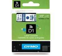 Nastro per etichettatrici Dymo D1 12 mm x 7 m blu/bianco S0720540