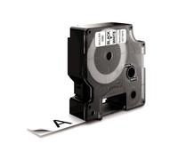 Dymo D1 16960, S0718070, 19mm x 5,5m testo nera / sfondo bianco, nastro originale