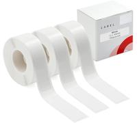 Nastro per etichettatrici per NIIMBOT D11/D110/D101 stampante, 3 rotoli (480 pezzi in totale) D11 etichette adesive termiche carta impermeabile anti-olio bianco 12 * 40mm