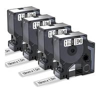 Nastro per Etichette Aken Compatibile con Dymo Rhino 18057 19mm x 1.5m