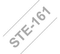 Nastro per Etichette Brother STE-161 Termotransfer 3,6 cm x 3 m Nero