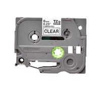 Nastro per etichette compatibile Brother TZE-111 nero su trasparente per Stampante BROTHER PT-P700